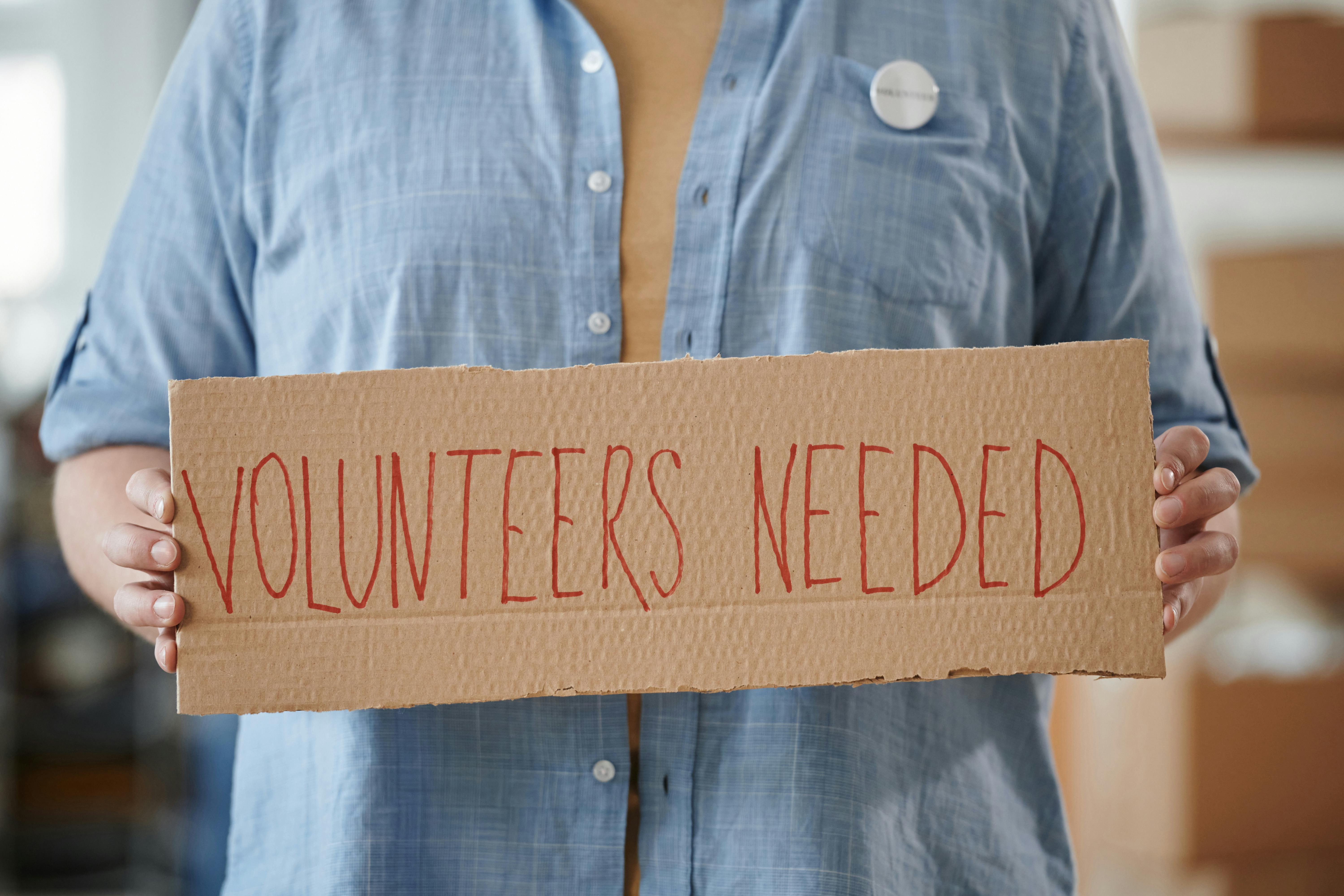 volunteers needed
