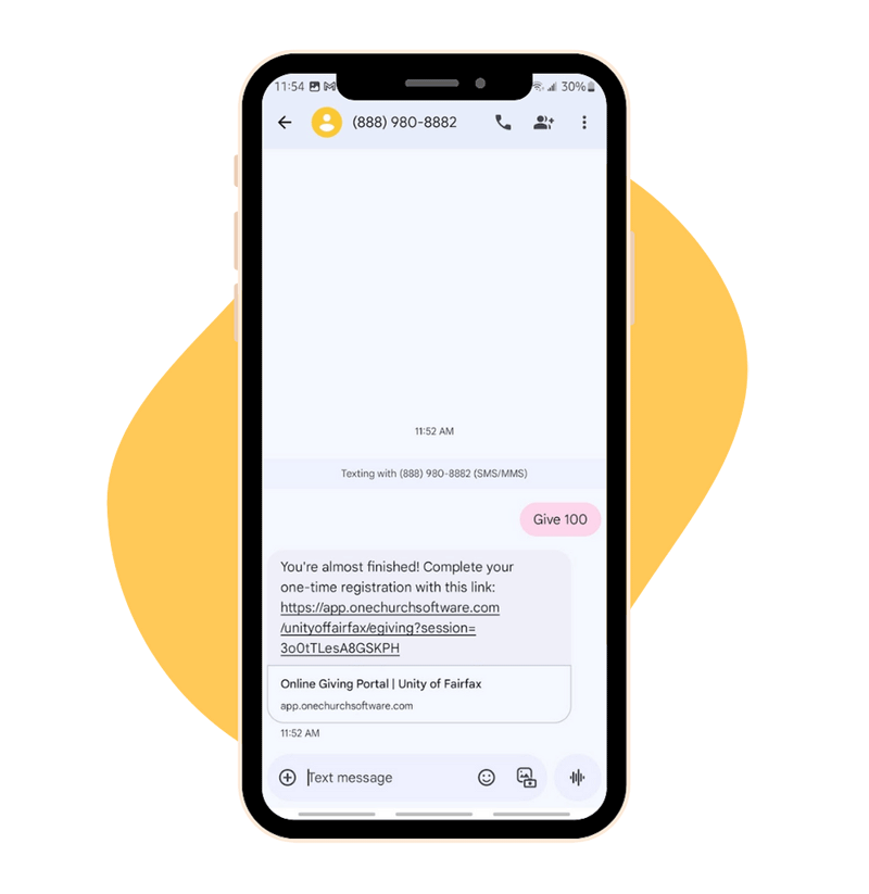 text2give to
