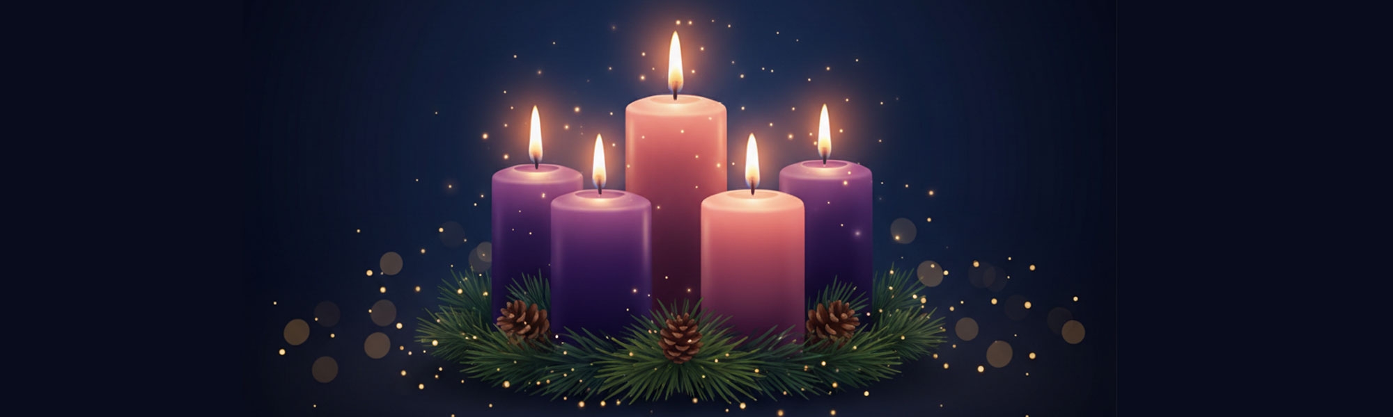 Advent Candles Christmas